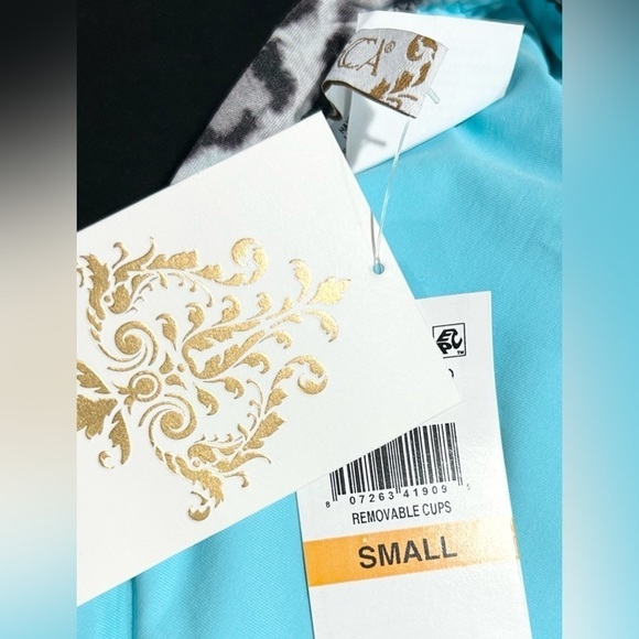 NWT Becca 2 Piece Set Animal Kingdom Leopard Bikini S M - Picture 8 of 9